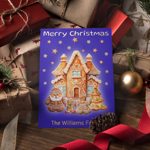 Christmas Custom Photo Name Topography Gold