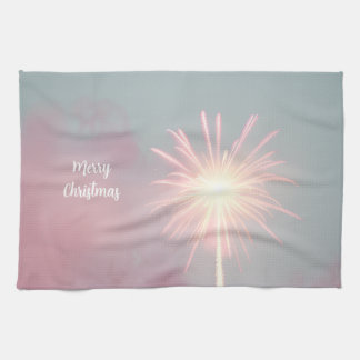 Christmas custom tea towel