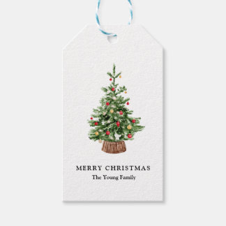 Christmas Custom Tree Gift Tag