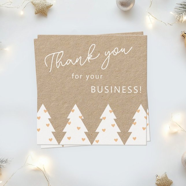 Christmas Customer Appreciation Business Card (Creator Uploaded)
