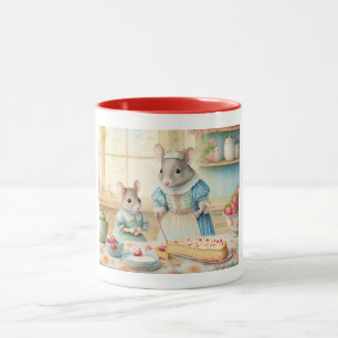 Christmas cute cats mug