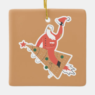  Christmas Cute  Ceramic Ornament