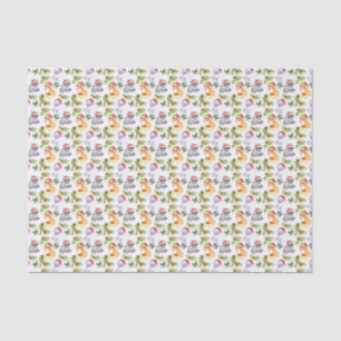 Christmas   Cute Forest Animals Pattern Tissue Paper