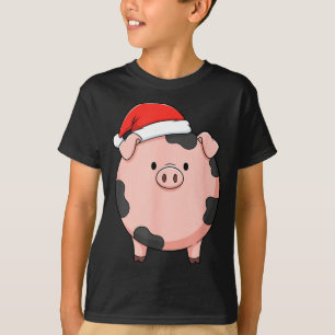 Christmas Cute G Round Nk G Holiday Art T-Shirt