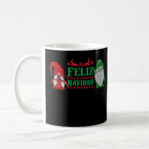 Christmas Cute Gnome Vintage Red Pickup Christmas Coffee Mug