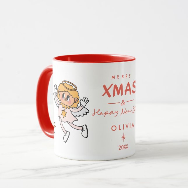 Christmas Cute Mug (Front Left)