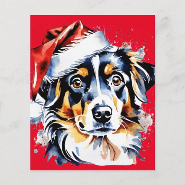 Christmas cute puppy (Front)