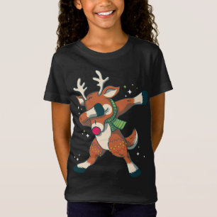 Christmas Dabbing Reindeer Dab Dance Reindeer Antl T-Shirt