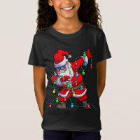 Christmas Dabbing Santa Tree Lights