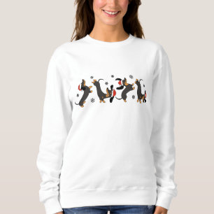 Christmas Dachshund, Dog Lover Gift Sweatshirt
