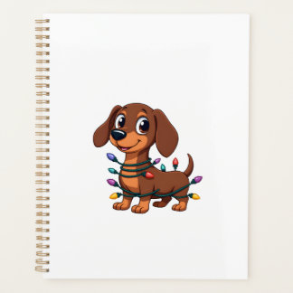 Christmas Dachshund Lights (1) Planner