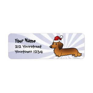 Christmas Dachshund (longhair)