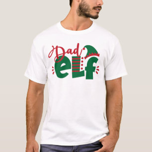 Christmas Dad Elf T-Shirt