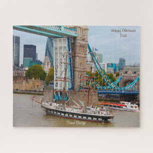Christmas Dad Tower Bridge Jigsaw Puzzle