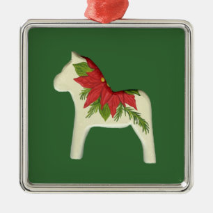 Christmas Dala Horse Ornament