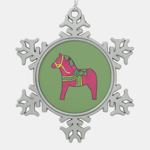Christmas Dala Horse Ornament