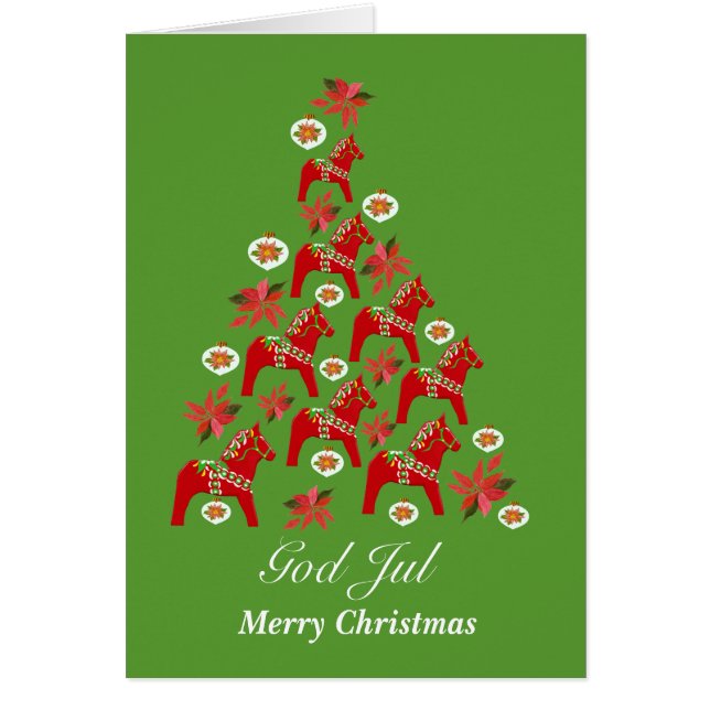 Christmas Dala Horses (Front)