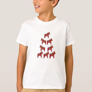 Christmas Dala Kids Shirt