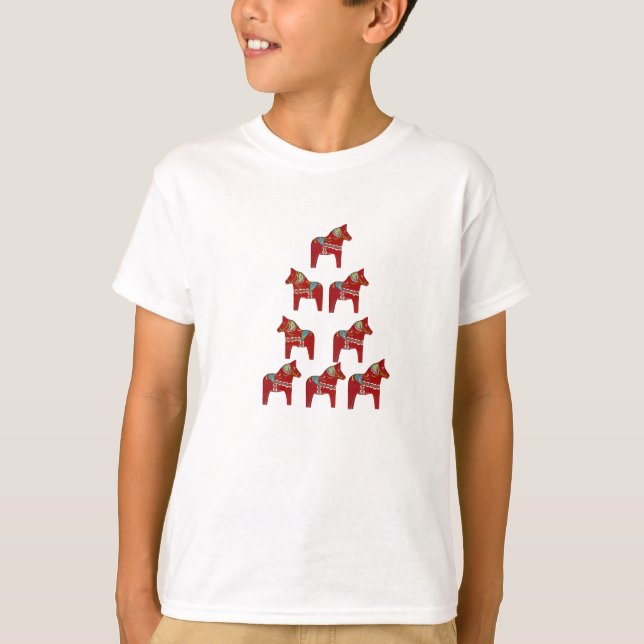 Christmas Dala Kids Shirt (Front)