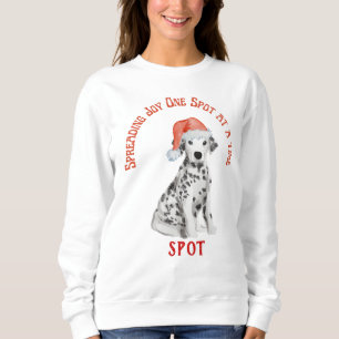 Christmas Dalmatian Dog, dog mom, dog dad gift Sweatshirt