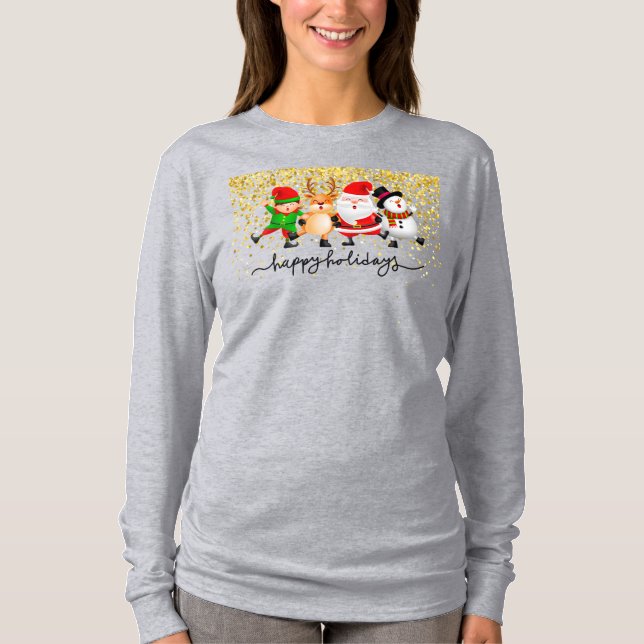 Christmas Dance Line T-Shirt (Front)