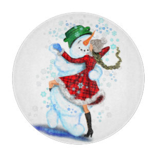 Christmas Dancers Cutting Board