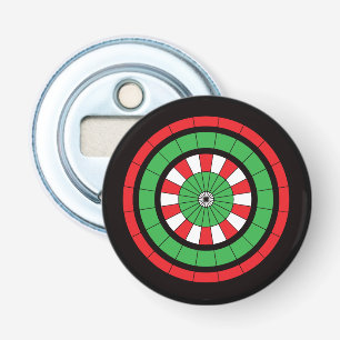 Christmas Dartboard Bottle Opener