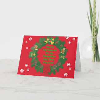 Christmas Daughter & Partner Card