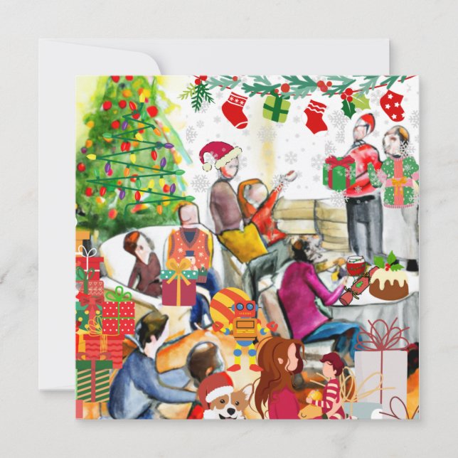 Christmas Day Holiday Card (Front)