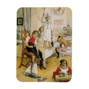 Christmas Day in the Nursery Magnet