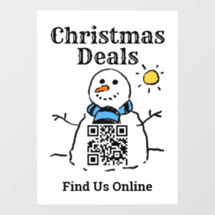 Christmas Deals Online with QR Code