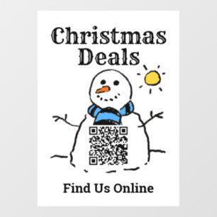 Christmas Deals Online with QR Code