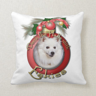 Christmas - Deck the Halls - Eskies Cushion