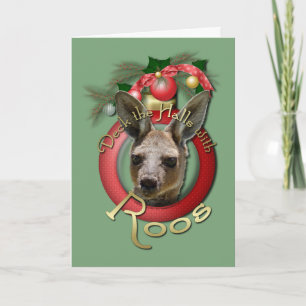 Christmas - Deck the Halls - Roos Holiday Card