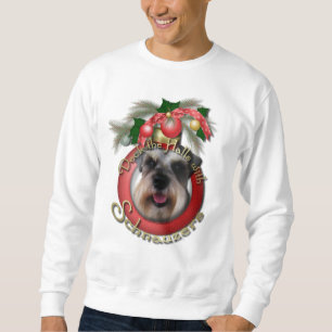 Christmas - Deck the Halls - Schnauzers Sweatshirt