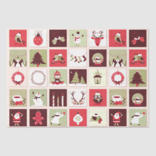 Christmas Decor Collection 12 Decoupage Tissue Paper