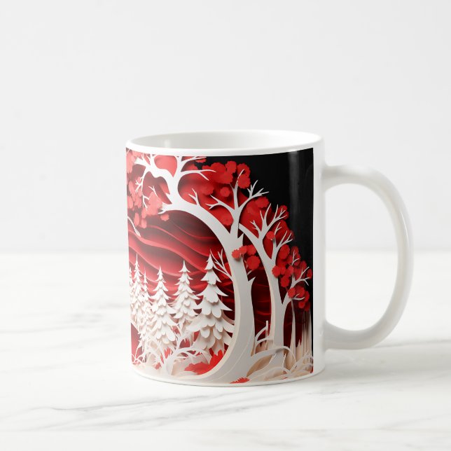 Christmas Decorated themed mug (Right)