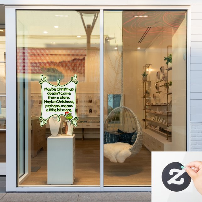 Christmas decoration  (Store Window)