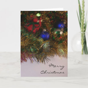Christmas decoration Card