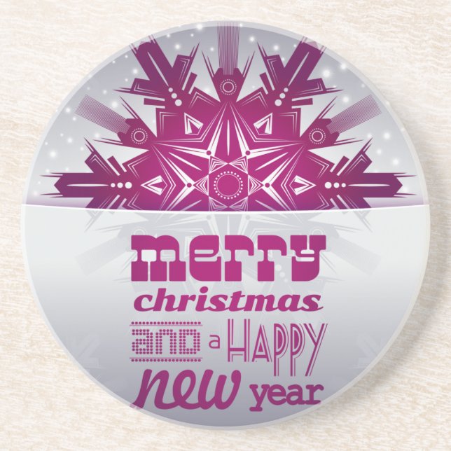 Christmas decoration coaster (Front)