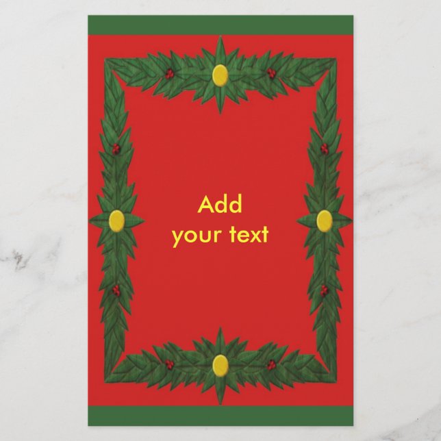 Christmas Decoration Flyer (Front)