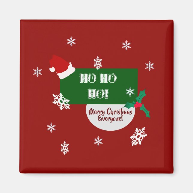 Christmas decoration - fridge Magnet (Front)