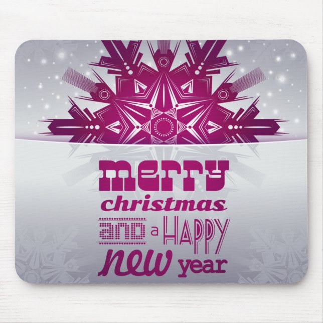 Christmas decoration mouse pad (Front)
