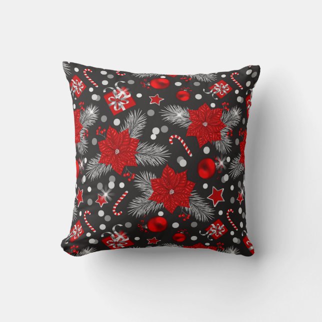 Christmas decoration pattern design cushion (Front)