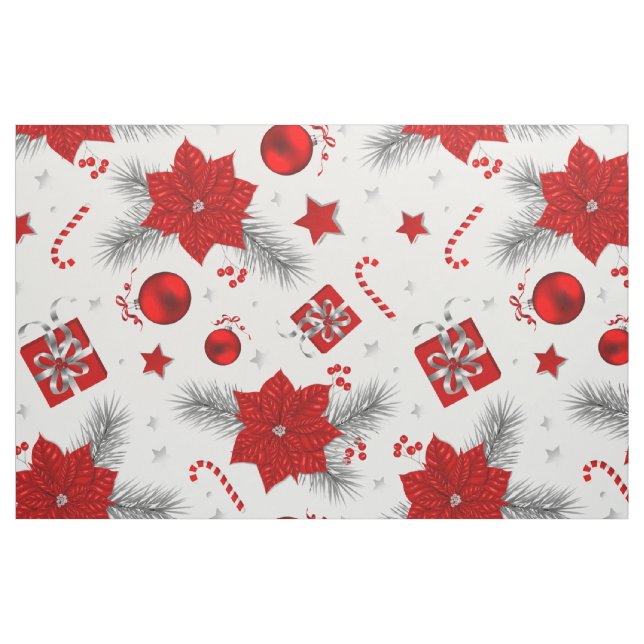 Christmas decoration pattern fabric (Fat Quarter)