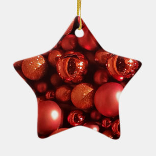 Christmas Decoration Red Baubles
