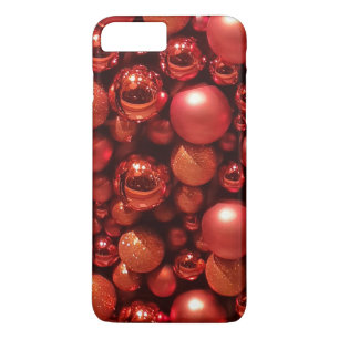 Christmas Decoration Red Baubles Case-Mate iPhone Case