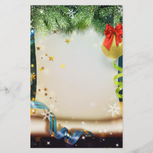 Christmas decoration stationery