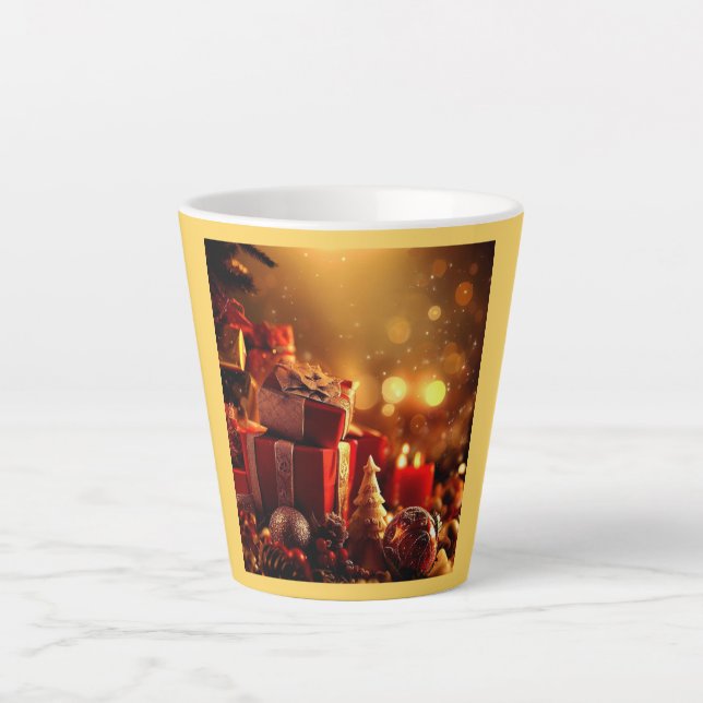 Christmas Decorations 3 Latte Mug (Front)