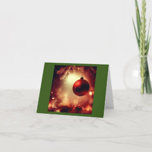 Christmas Decorations 5 Holiday Card